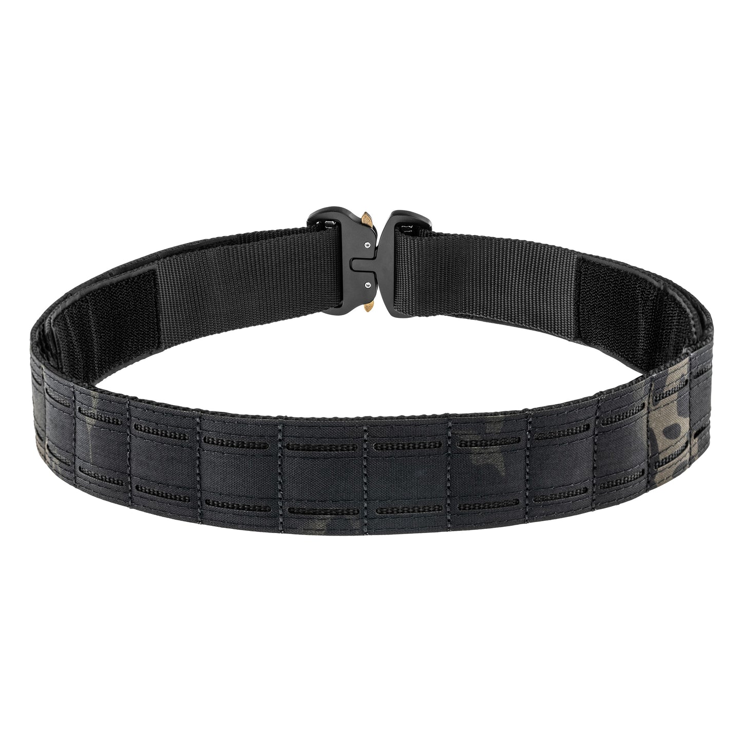 Pas taktyczny JB Tacticals MOLLE Laser Cut z pasem wewnętrznym - Black Camo