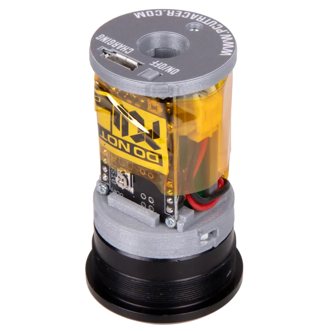 Tłumik dźwięku z naświetlaczem PCU Spike Competition Tracer CF - Black