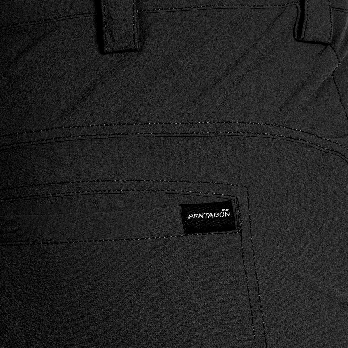 Spodnie Pentagon Renegade Tropic Black - impregnowane