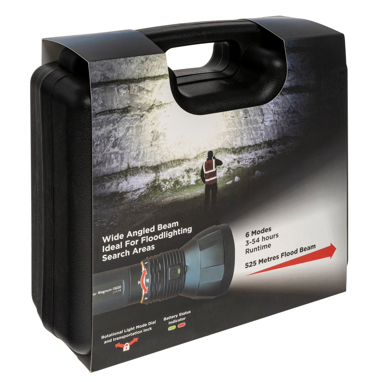 Latarka NightSearcher Magnum - 11600 lumenów
