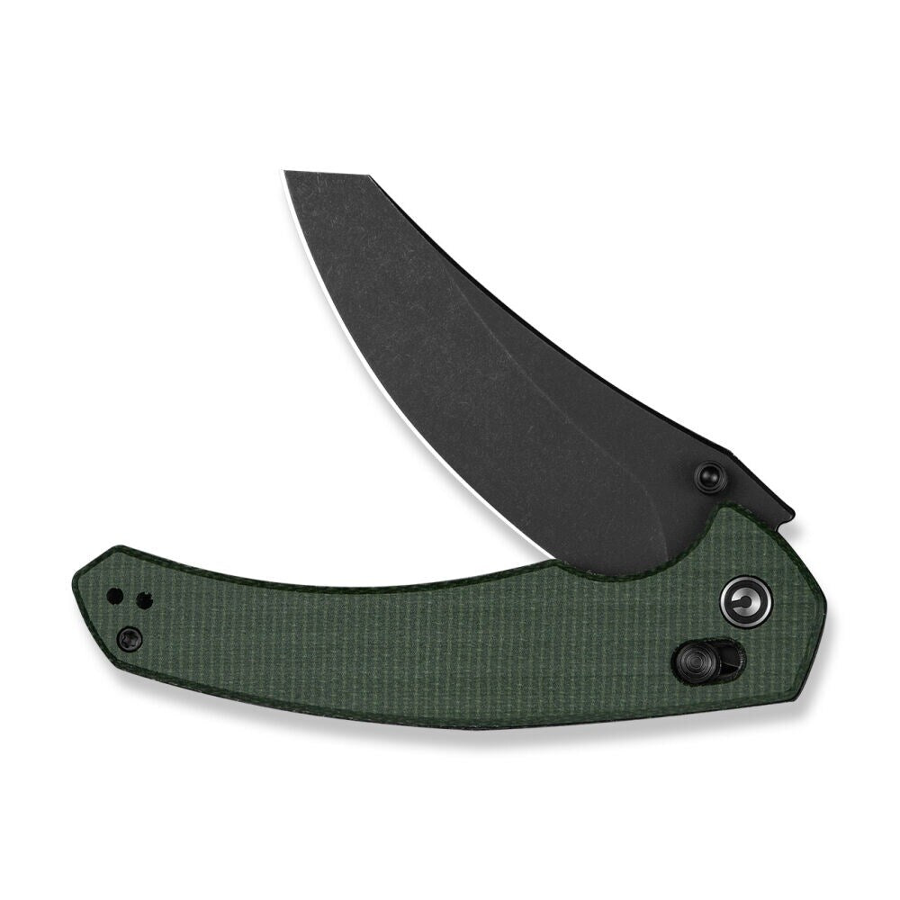 Nóż składany Civivi Sixgill Micarta - Dark Green