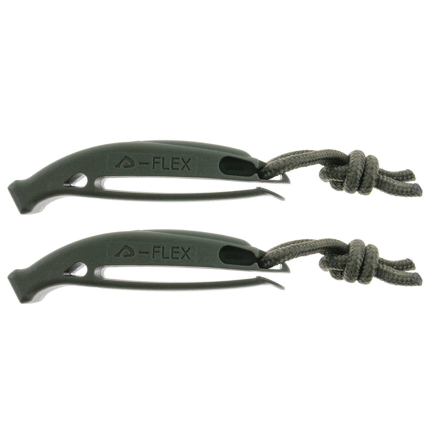 Gwizdek alarmowy Mil-Tec Signaling Whistle Tactical MOLLE Olive - 2 szt.