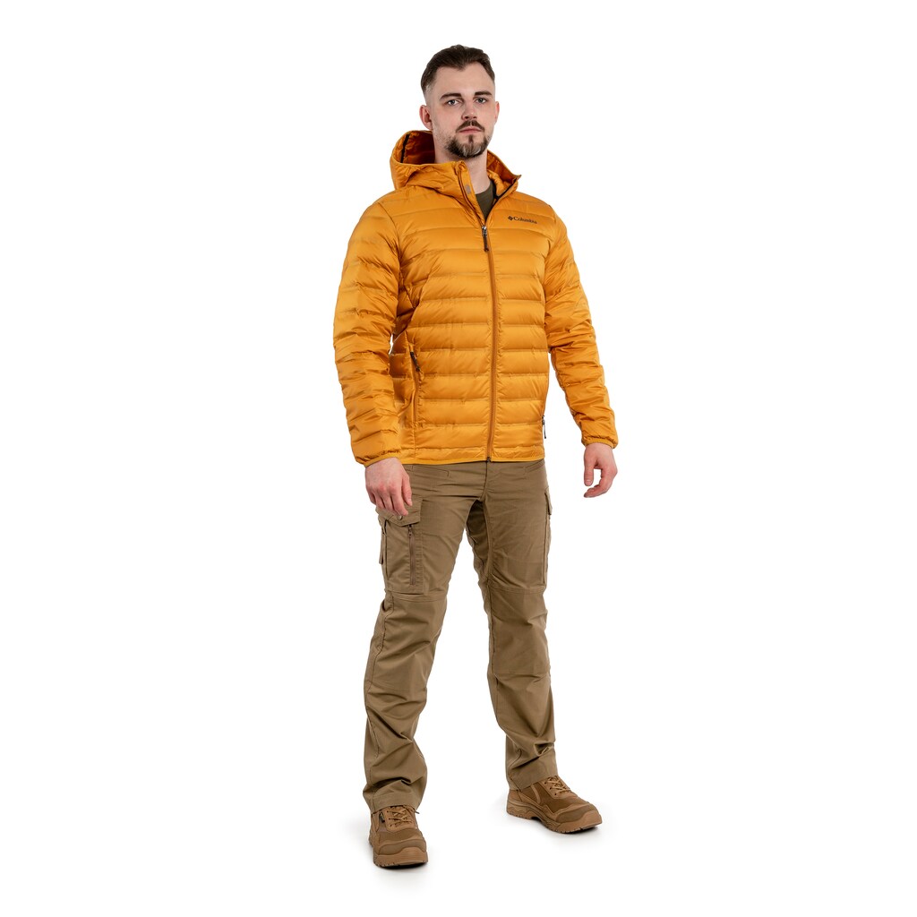 Kurtka Columbia Lake 22 Down Hooded Jacket - Raw Honey