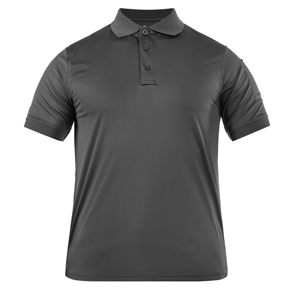 Koszulka termoaktywna polo Stoirm Performance Tactical P-01 - Dark Grey