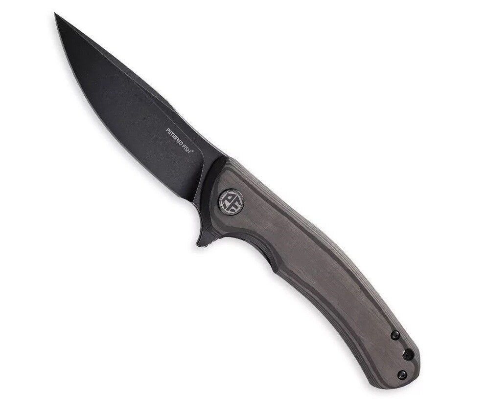 Nóż składany Petrified Fish Warrior PF-949 CDW - Carbon Fiber/Black Stonewash