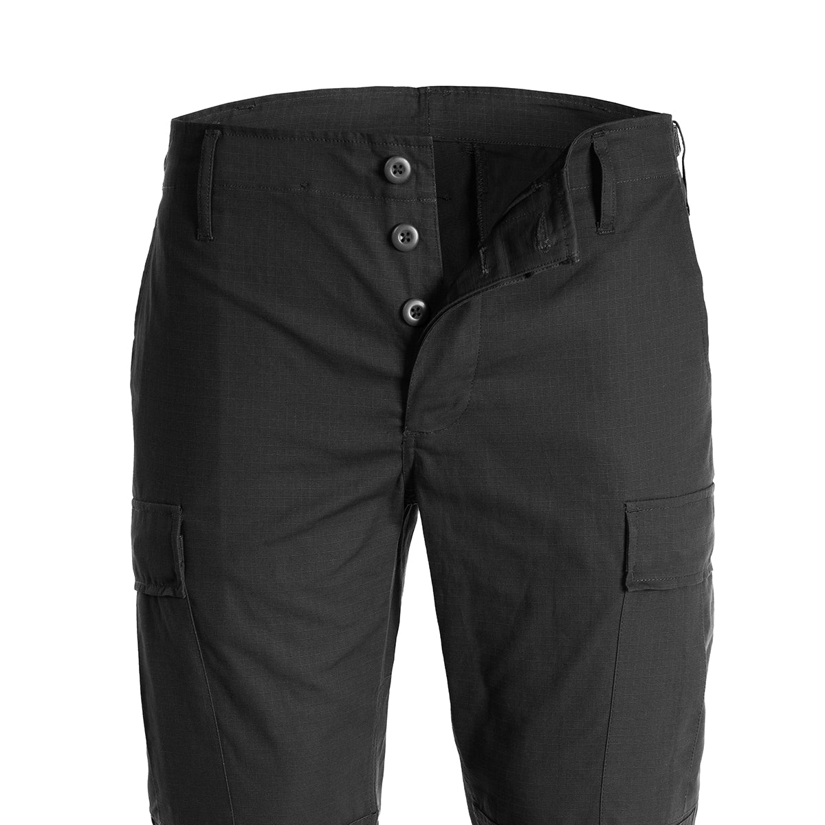 Spodnie wojskowe Mil-Tec Teesar Rip-Stop BDU Slim Fit - Black