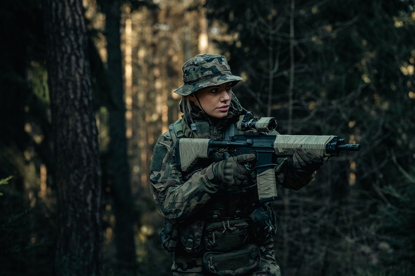 Taśma maskująca Mil-Tec 50 mm/4,5 m - Olive