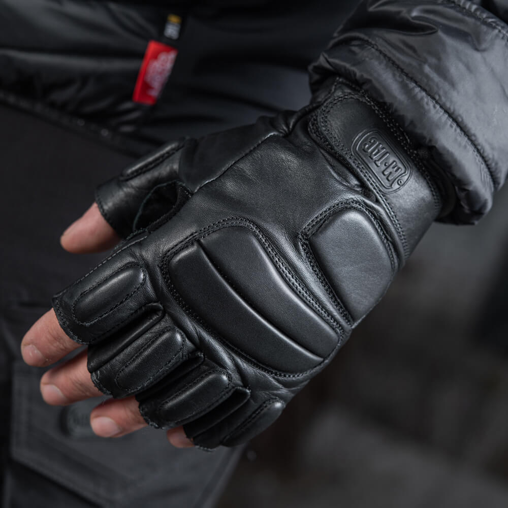 Rekawice taktyczne bez palcow M-Tac Assault Tactical Mk.1 - Black