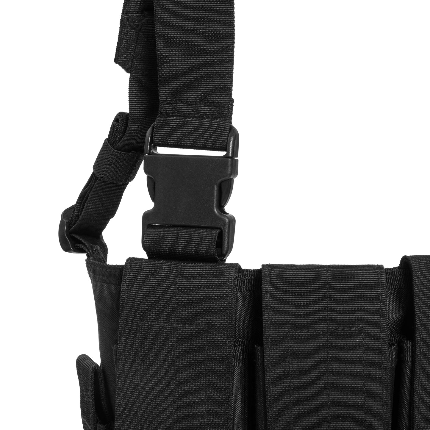 Kamizelka taktyczna Mil-Tec Mag Carrier Chest Rig Black