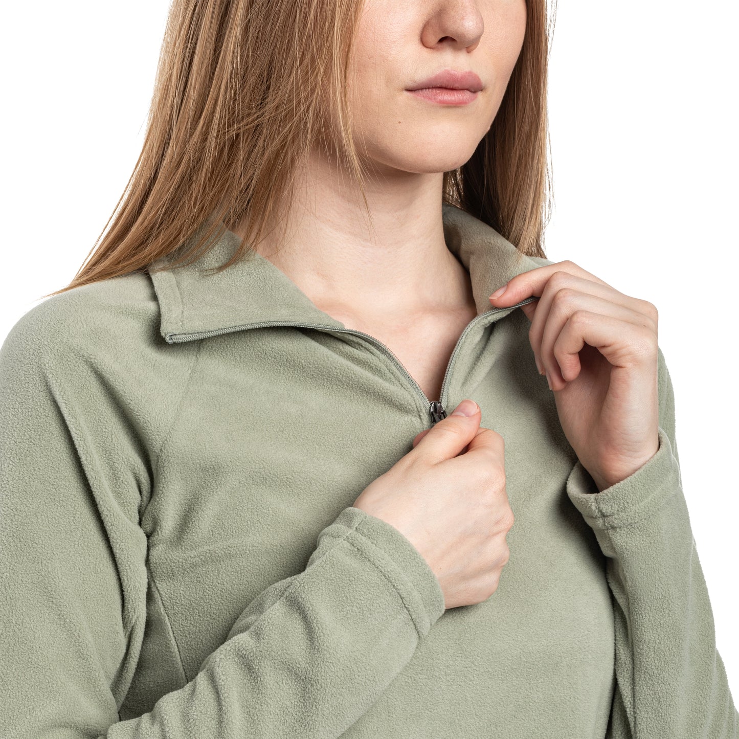 Polar damski Columbia Glacial IV Half Zip - Safari