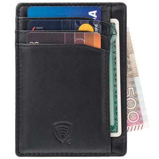 Skórzane etui ochronne RFID Stop Koruma na kartę płatniczą