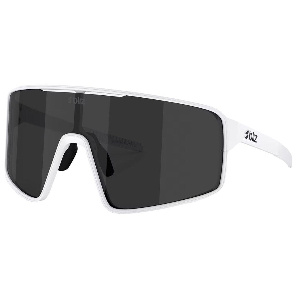 Okulary przeciwsłoneczne Bliz P001 XL - Matte White/Smoke