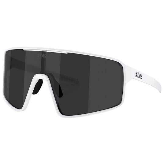 Okulary przeciwsłoneczne Bliz P001 XL - Matte White/Smoke