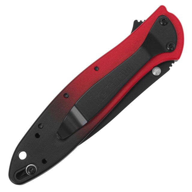 Nóż składany Kershaw Leek CPM MagnaCut - Red/Black Gradient/Black Blade