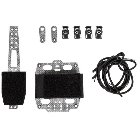 Pokrowiec Wosport typu Bridge Lightweight na Baterię NVG do hełmu - Black
