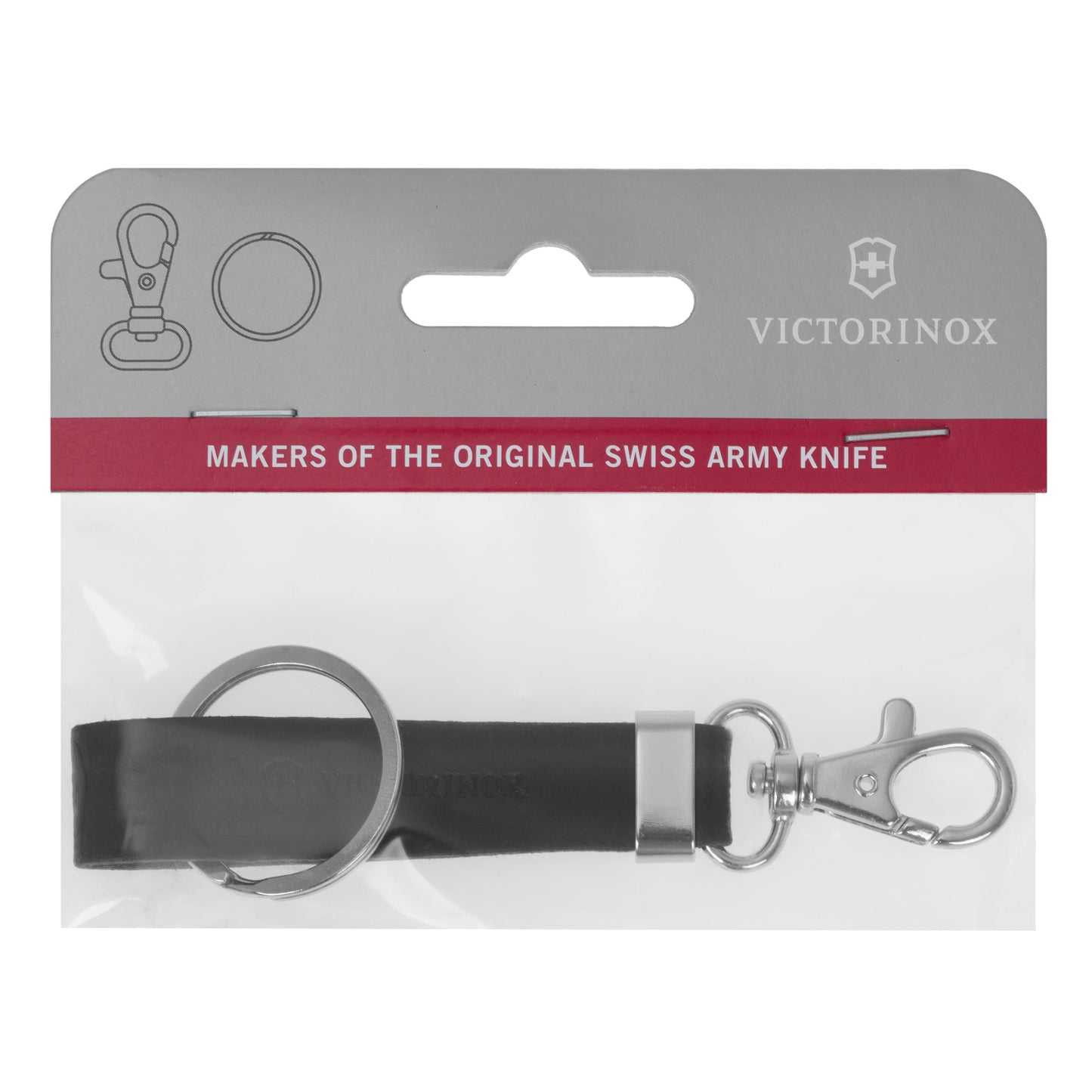 Brelok Victorinox z karabińczykiem - Black