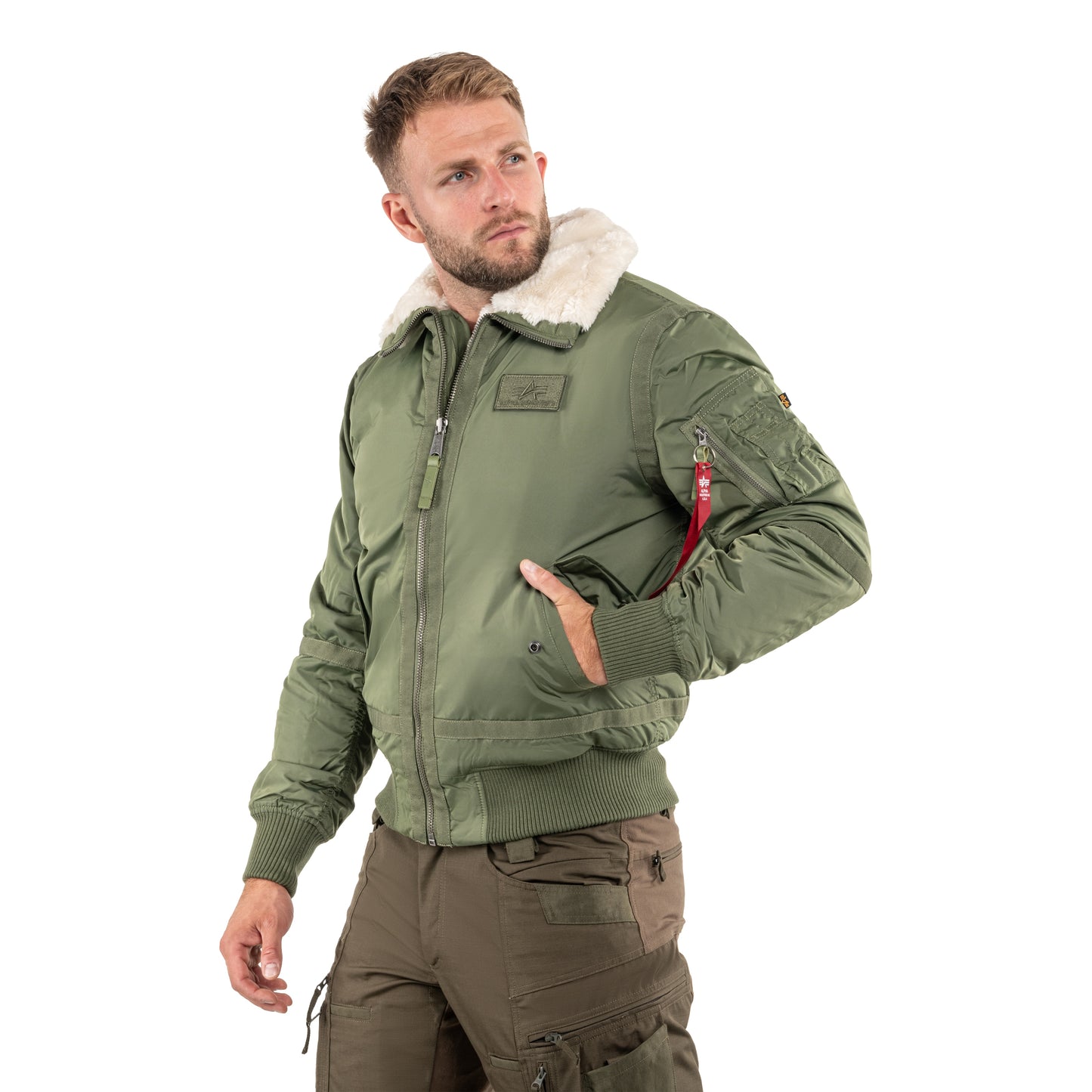 Kurtka Alpha Industries B15-3 TT - Sage Green