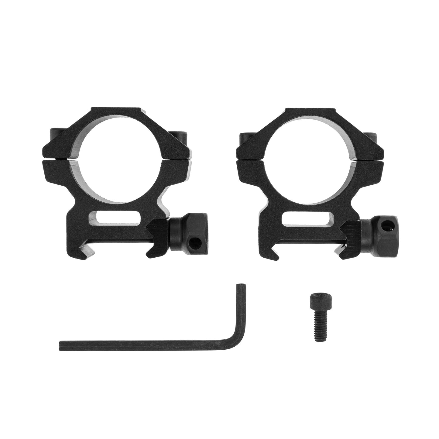 Montaż UTG 2-częściowy niski Profile Scope Hex Thumb Nut Picatinny 1"