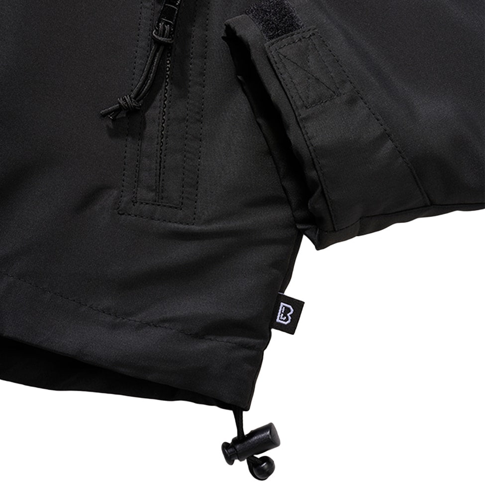 Kurtka damska Brandit Windbreaker Frontzip - Black