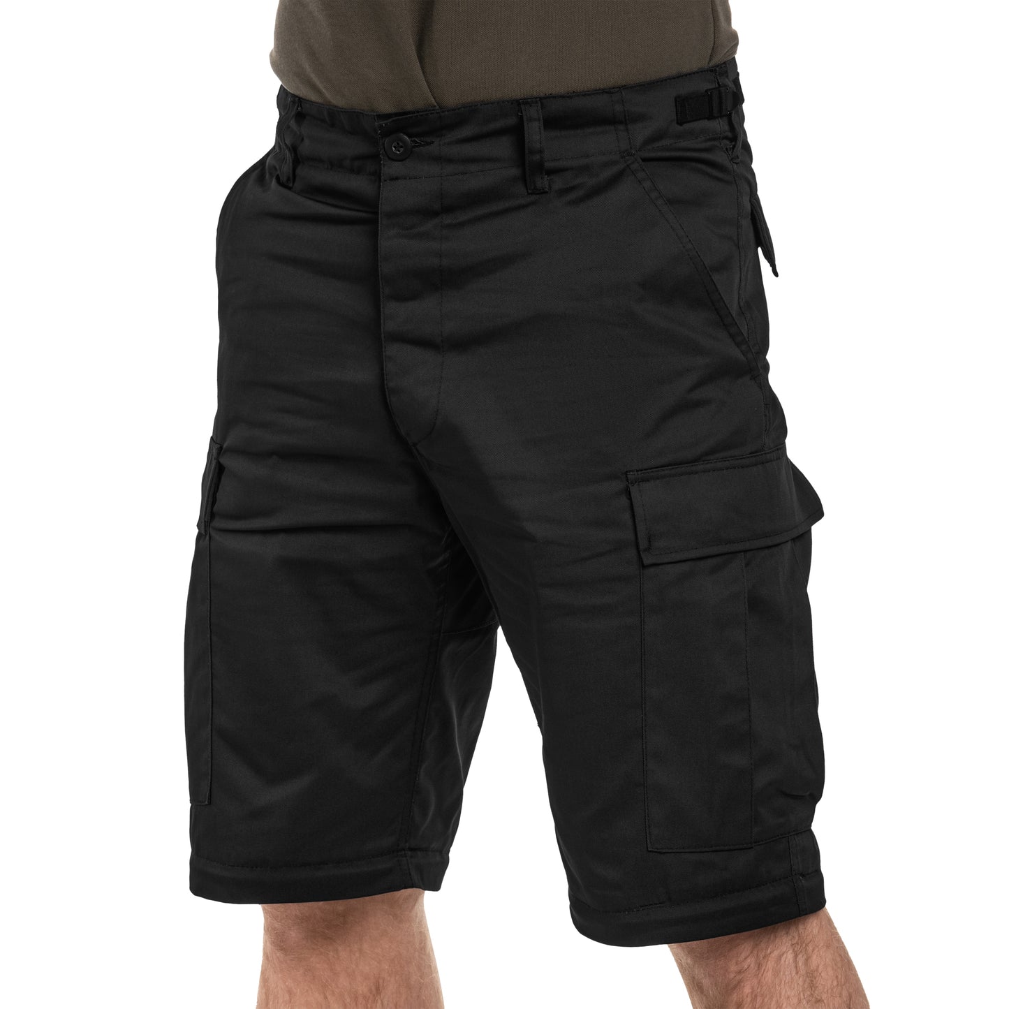 Spodnie trekkingowe 2w1 Mil-Tec BDU Zip-Off - Black