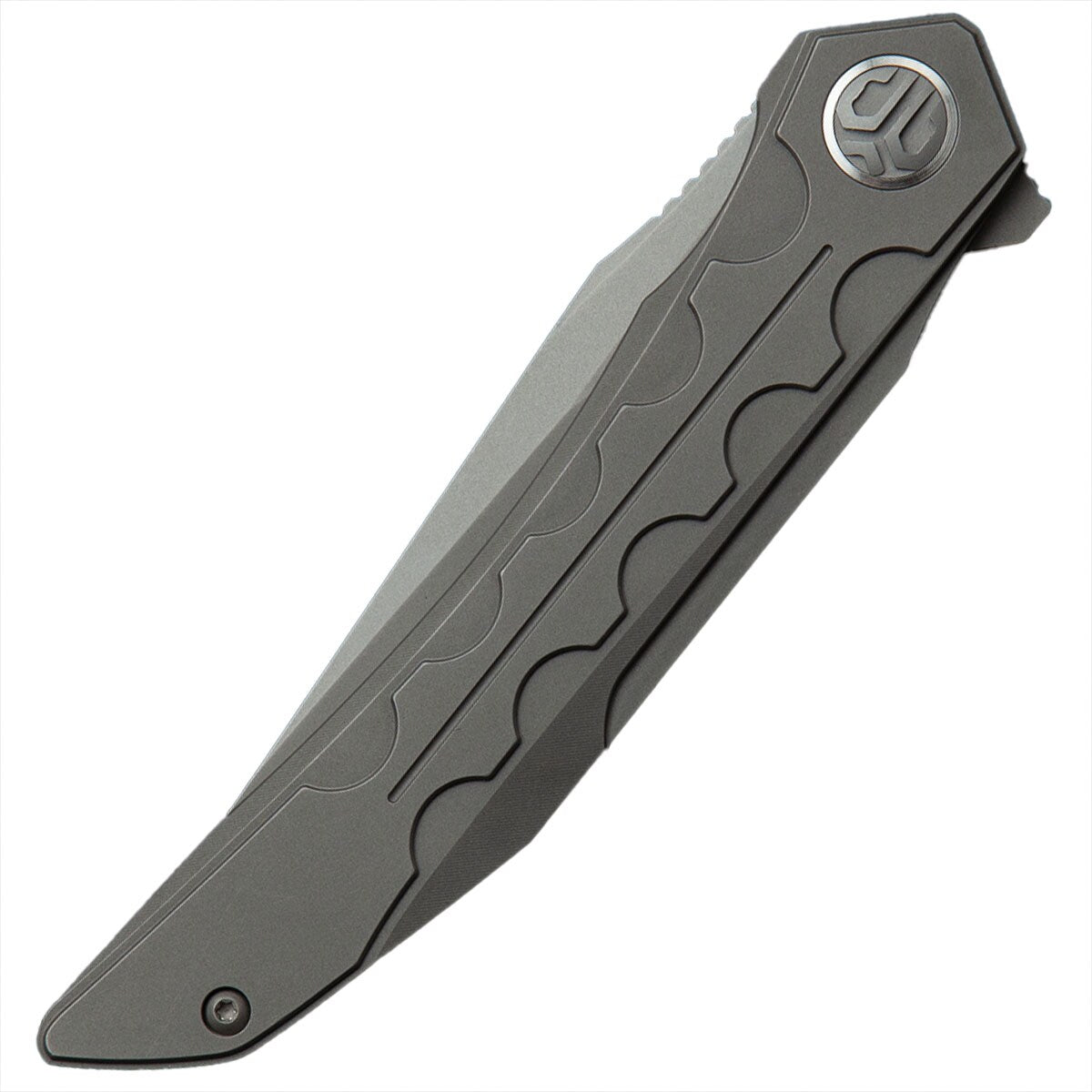 Nóż składany Bestech Knives Samari Stonewash - Grey