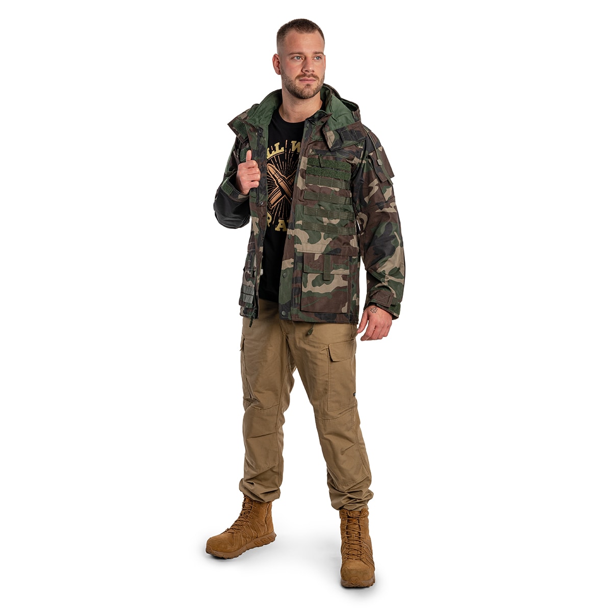 Kurtka Brandit Performance Outdoor Jacket - Woodland