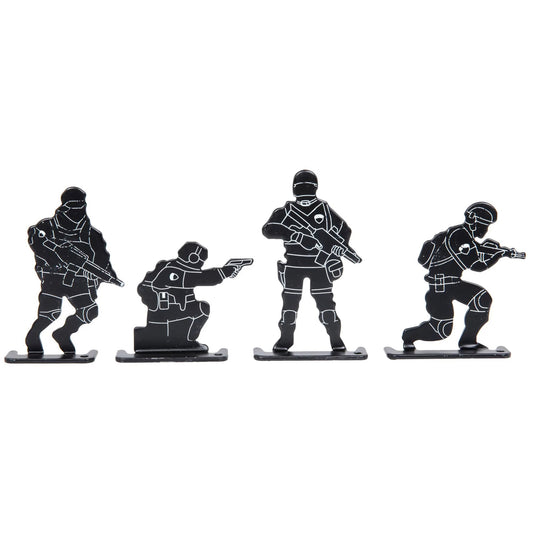 Zestaw celów sylwetkowych Wosport Soldier Target - Black