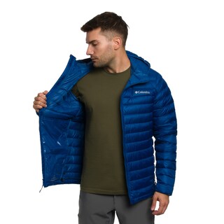 Kurtka Columbia Corelite Down Hooded - Mountain Blue