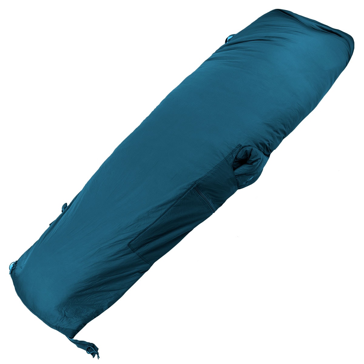 Ponczo Helikon Swagman Roll Climashield Apex z funkcją śpiwora - Aqua Blue