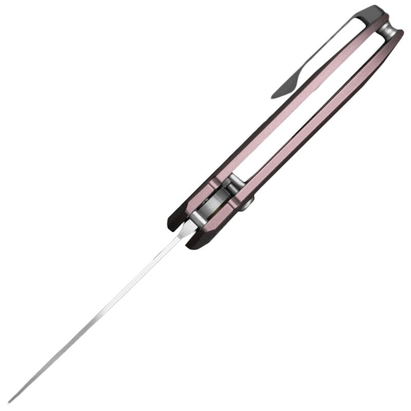 Nóż składany Bestech Knives QUQU Aluminum - Brown