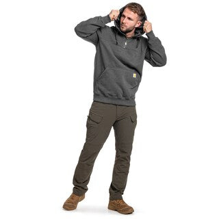 Bluza Carhartt Rain Defender Heavyweight Half Zip - Carbon Heather