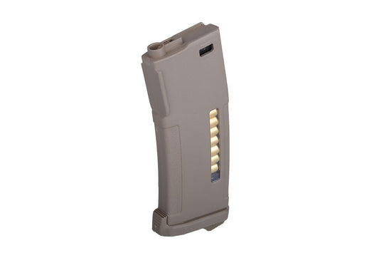 Magazynek ASG PTS Mid-Cap EPM 150 kulek do replik typu M4/M16 - Dark Earth