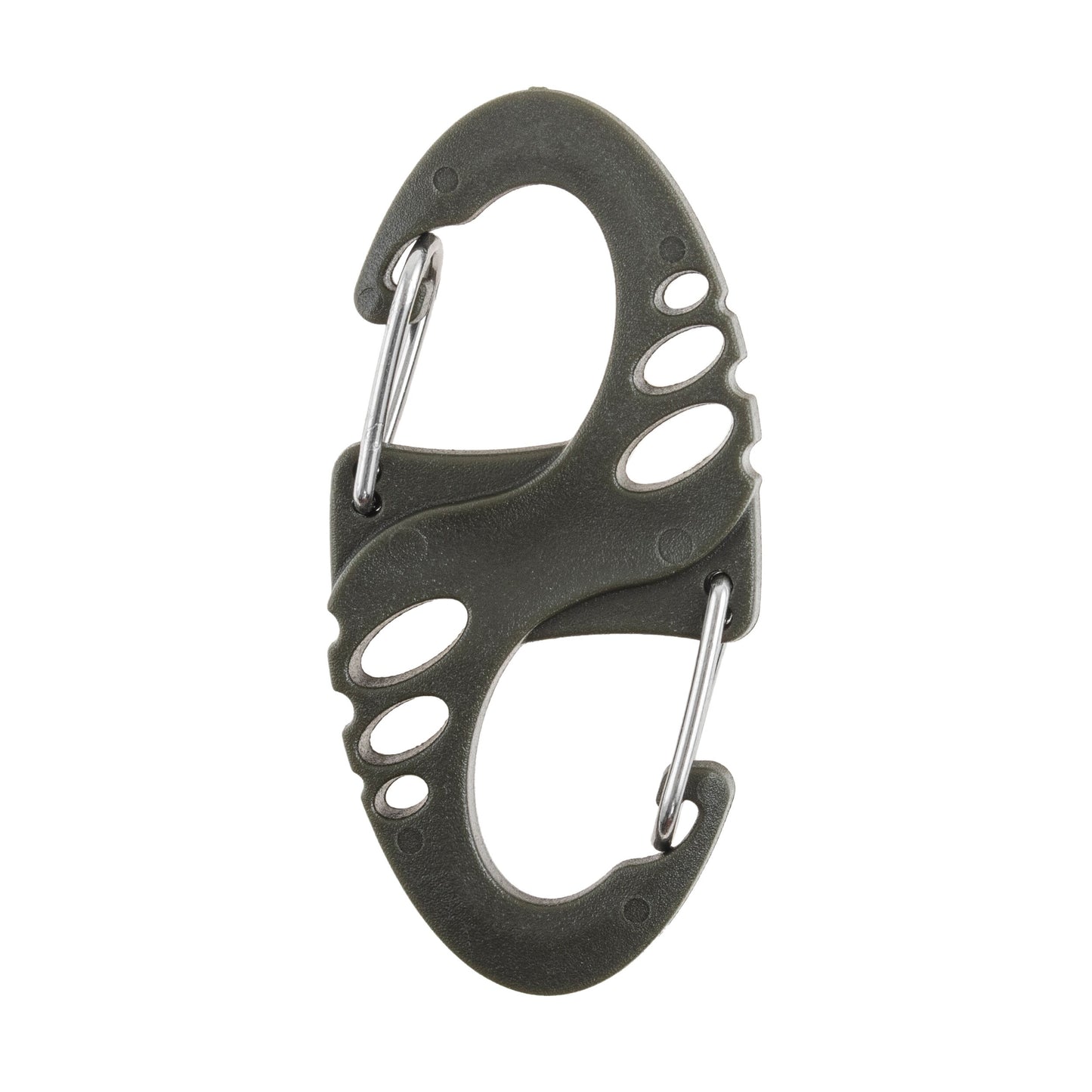 Zestaw karabińczyków Mil-Tec S-Hook Olive - 10 szt.