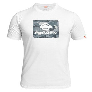 Koszulka T-shirt Pentagon Ageron "Spot Camo" - White