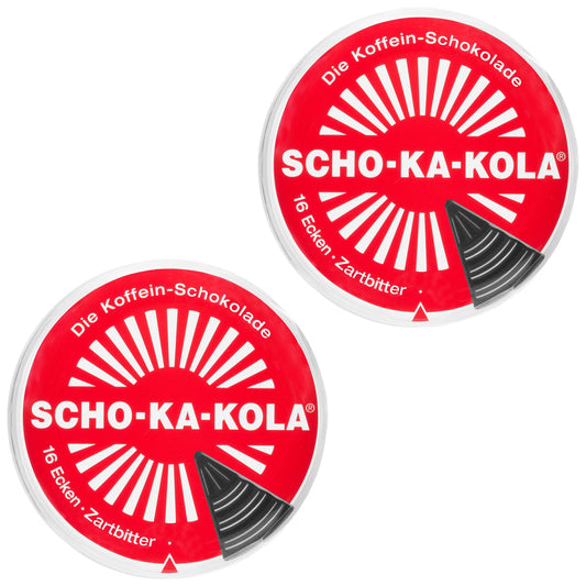 Czekolada Scho-Ka-Kola gorzka z kofeiną - 2 szt.