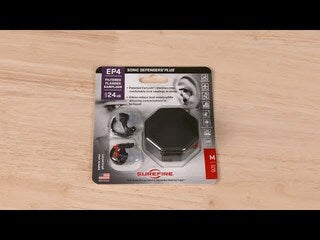 Ochronniki słuchu półaktywne SureFire EarPro EP4 Sonic Defenders M - Black