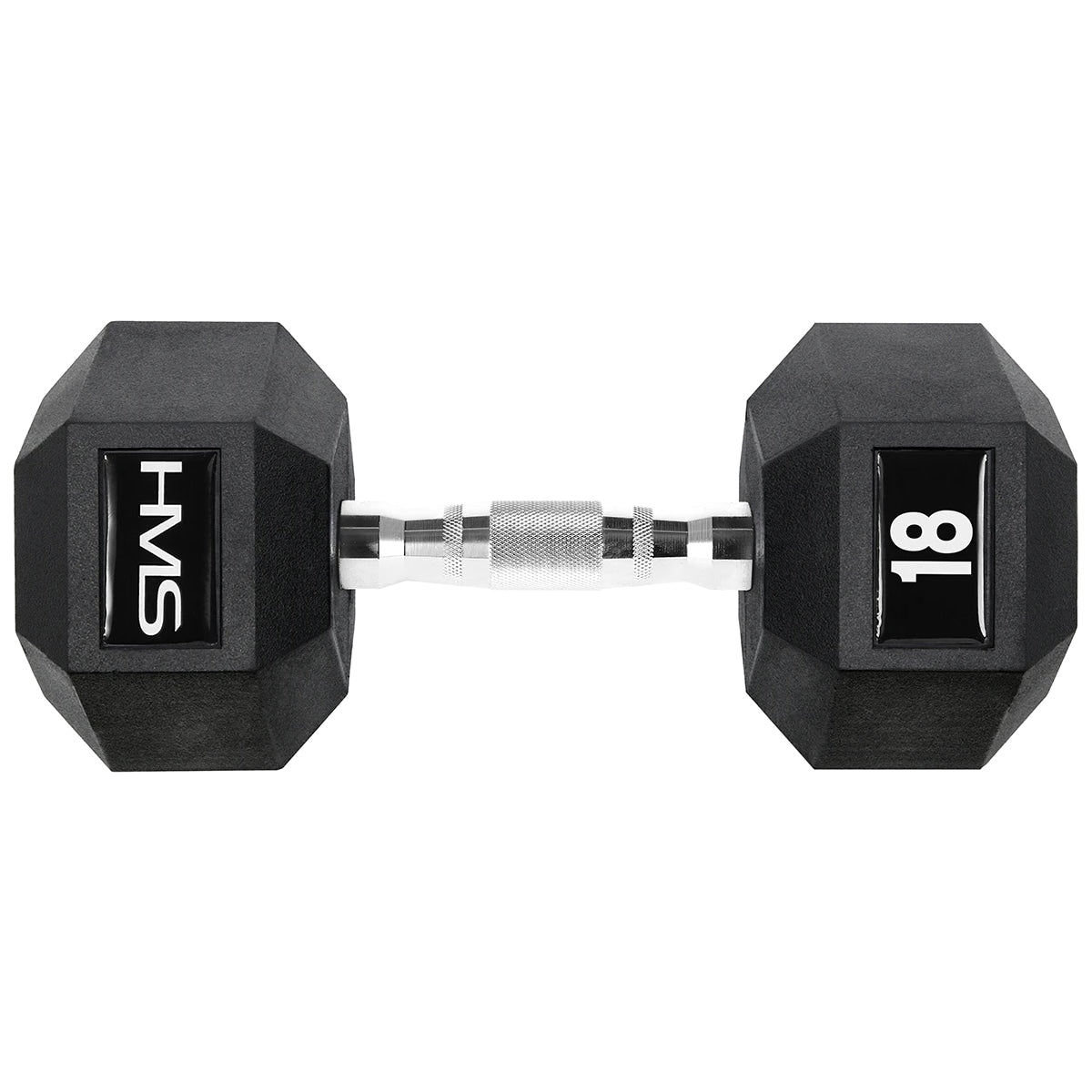 Hantel heksagonalny HMS Hex Pro 18 kg