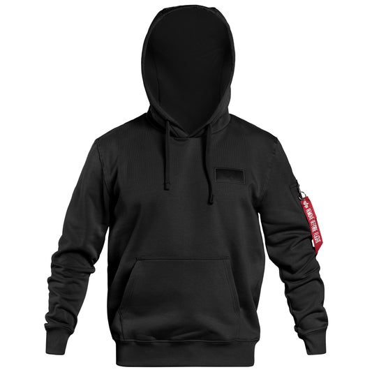 Bluza Alpha Industries Back Print Hoody - Black