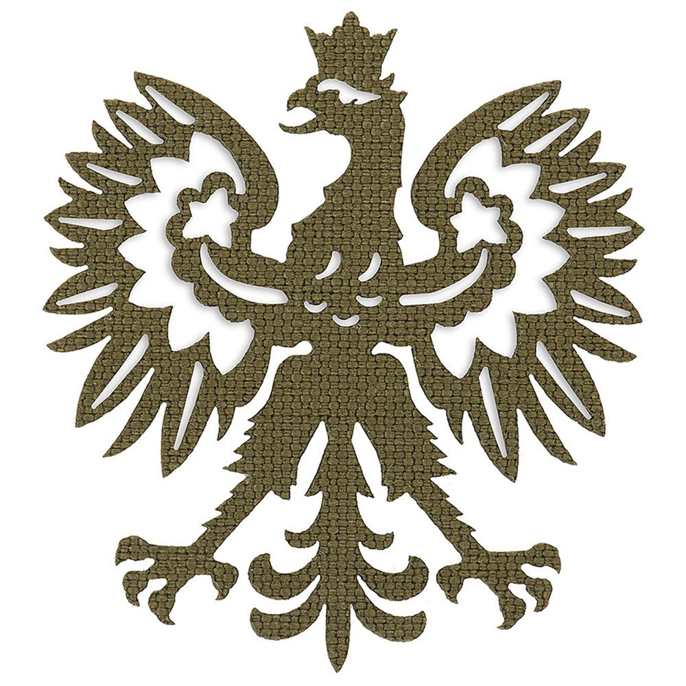 Naszywka M-Tac Polski Orzeł Laser Cut - Ranger Green