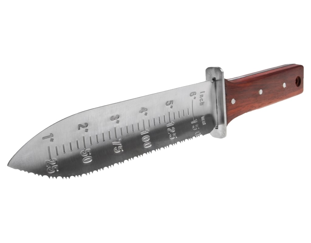 Nożołopatka Protector Tech Digger Red Wood