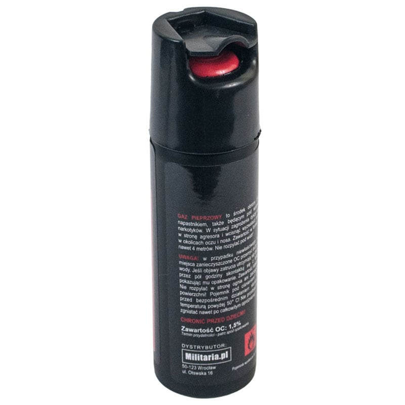 Gaz pieprzowy Obronny 75 ml - stożek