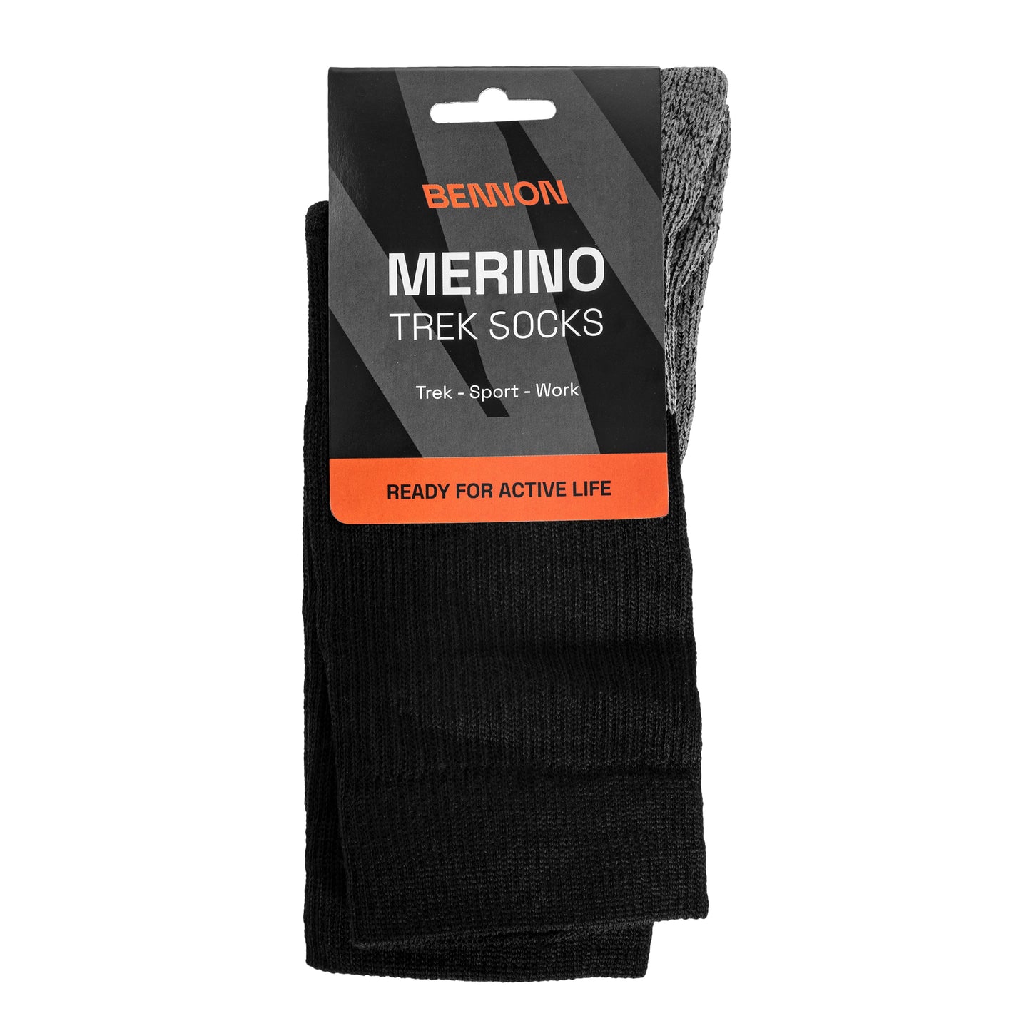 Skarpety Bennon Trek Merino - Black
