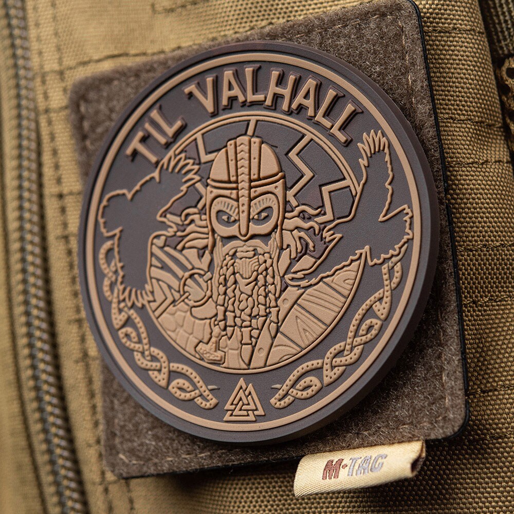 Naszywka M-Tac Til Valhall PVC Coyote