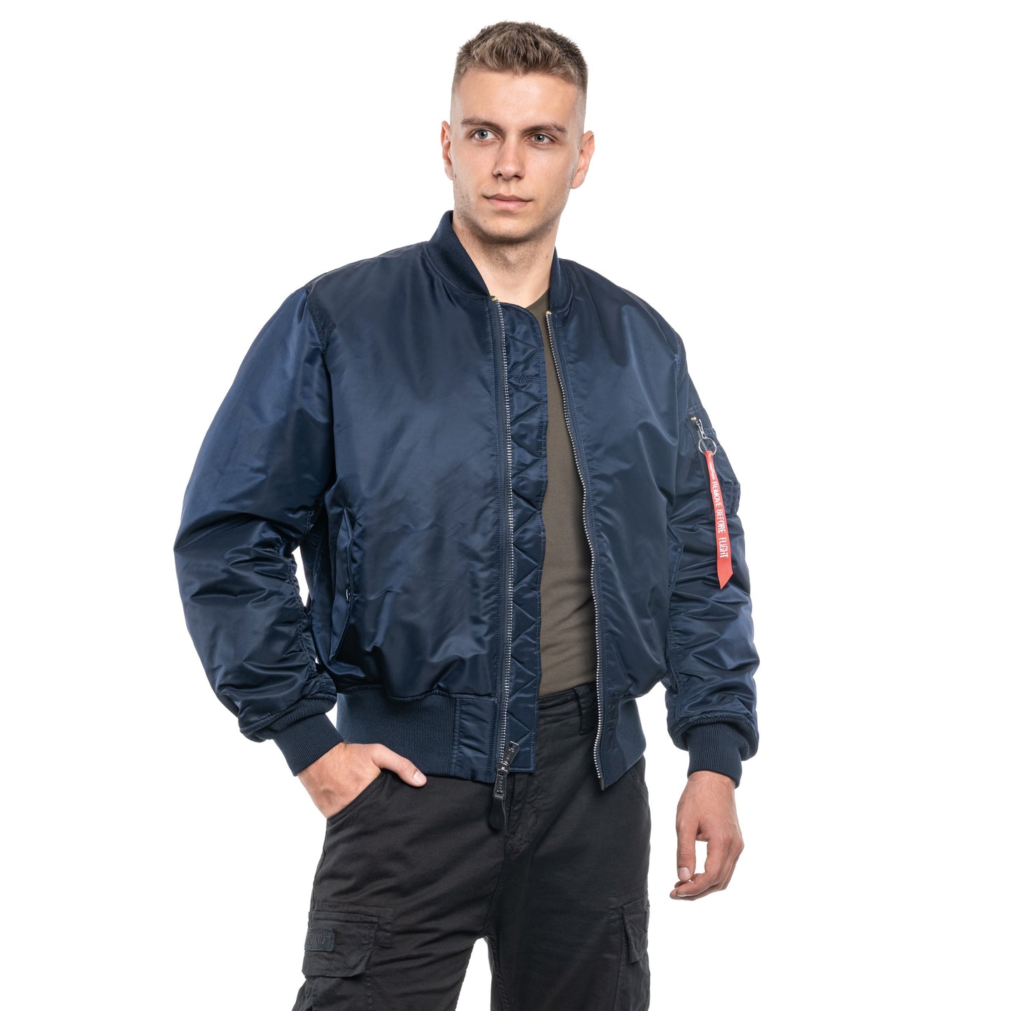 Kurtka Alpha Industries MA-1 Heritage - Replica Blue