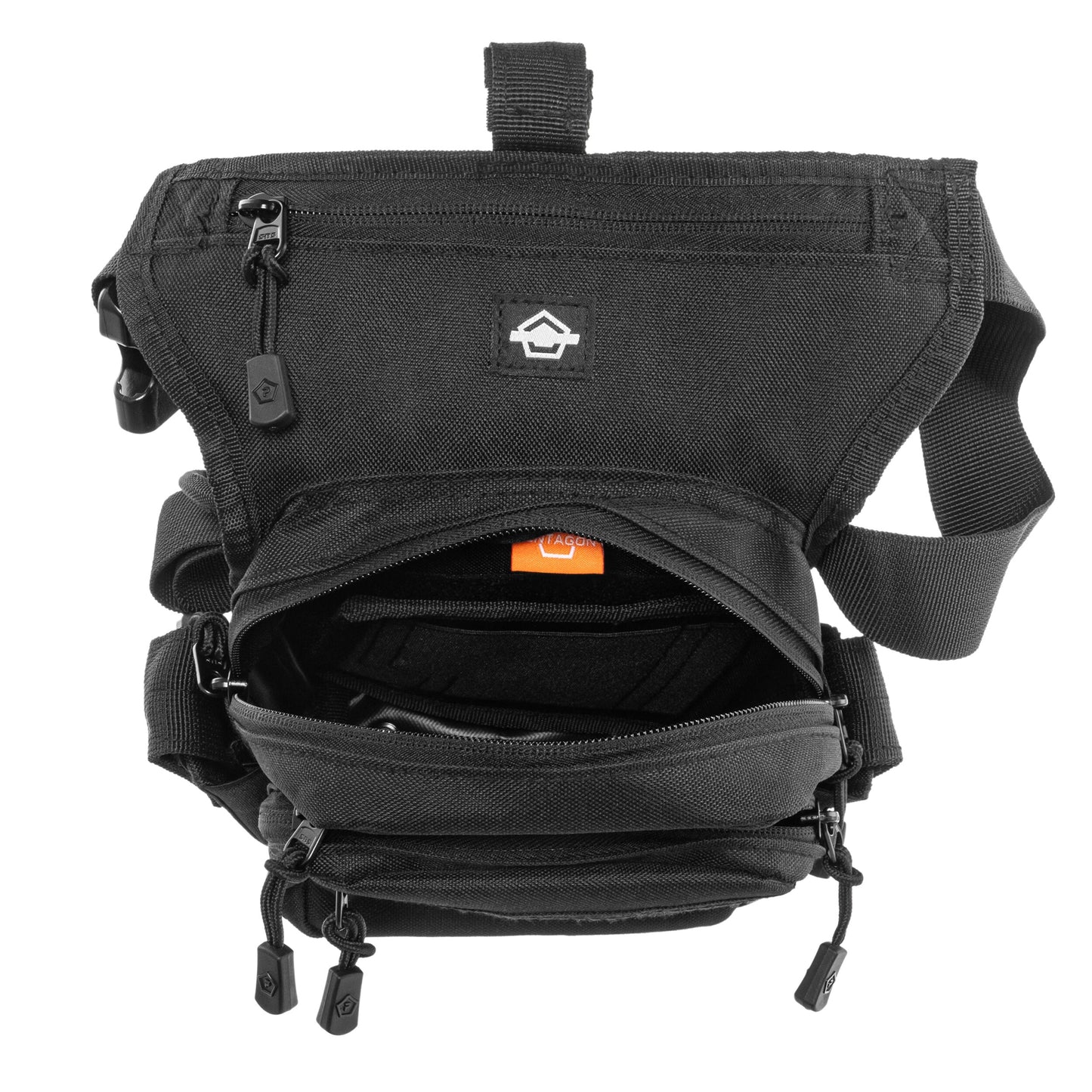 Torba Pentagon Max-S 2.0 Gun Thigh Pouch 3,7 l - Black