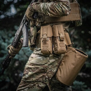 Ładownica Fastex M-Tac na 2 magazynki karabinowe - Coyote