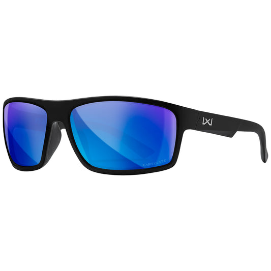 Okulary Wiley X Peak XL - Captivate Polarized Blue Mirror/Matte Black