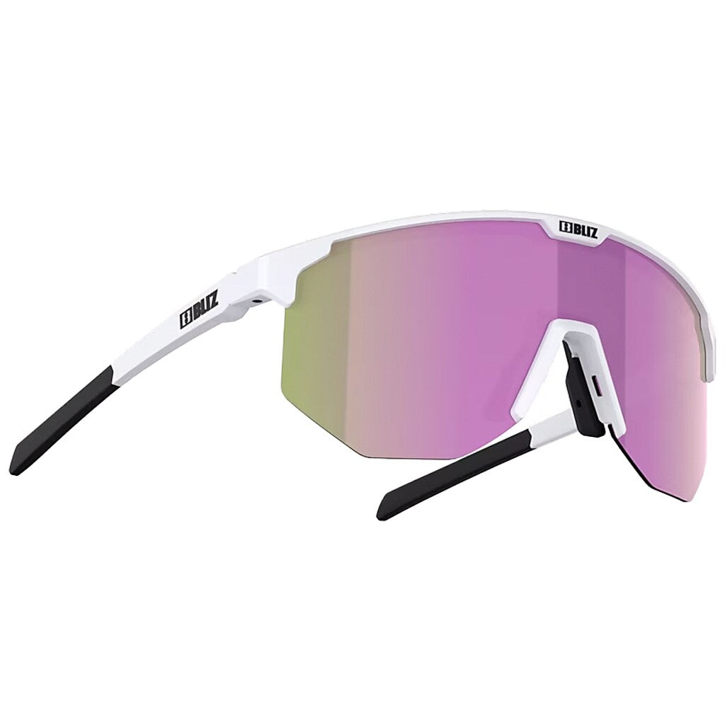 Okulary przeciwsłoneczne Bliz Hero - Matt White/Brown Pink