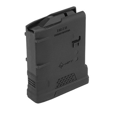 Magazynek 10 nabojowy MFT Extreme Duty kal. 7,62 x 51 mm do karabinów AR10A/SR25/M110