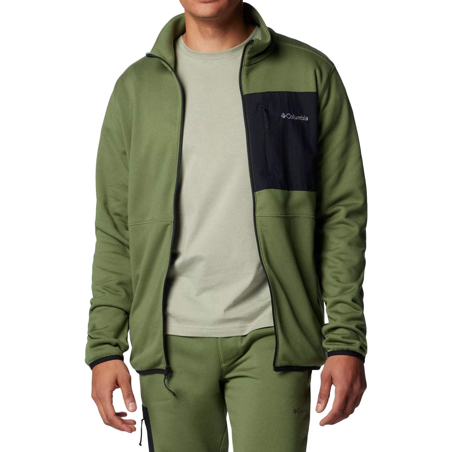 Polar Columbia Hike II Technical Fleece - Canteen/Black